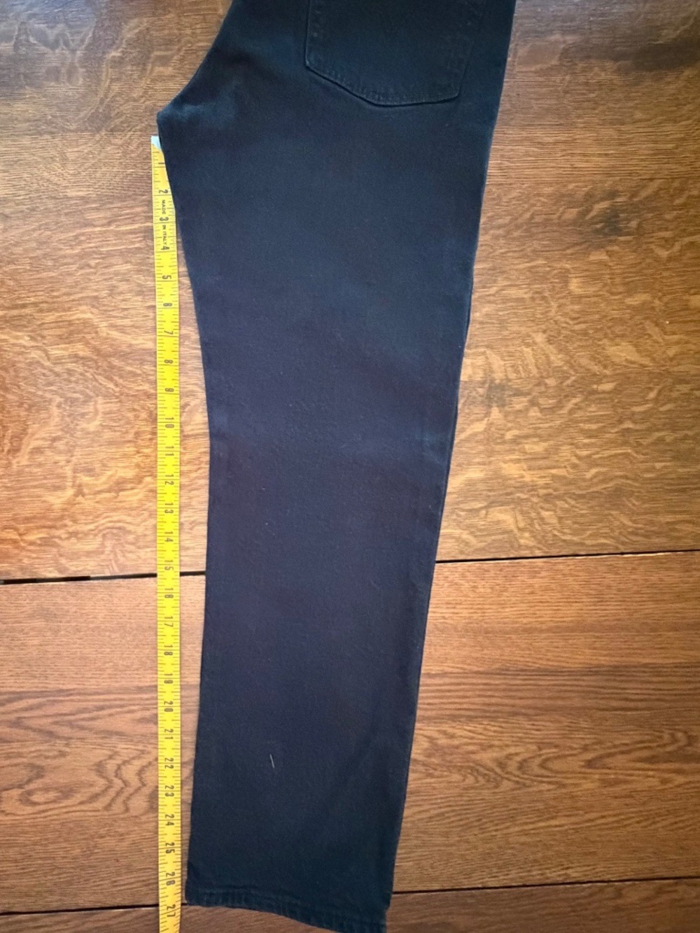 Levi's Premium Wedgie Straight Jeans – Women's Size 29 – Black - Picture 8 of 14